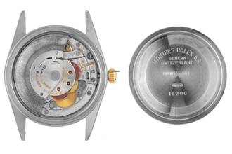 Thumbnail von Rolex Datejust 36 Diamanten Ref.16233 1991 LC EU Full Set sehr gut Vintage Datejust Diamanten Stahl 18kt Gelbgold