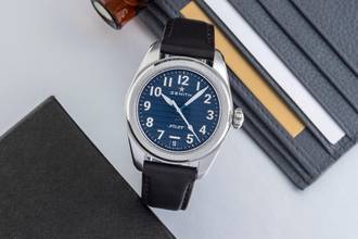 Thumbnail von Zenith Pilot Stahl Automatik Herren Ref. 03.4000.3620/51.I003 Box & Papiere 2024