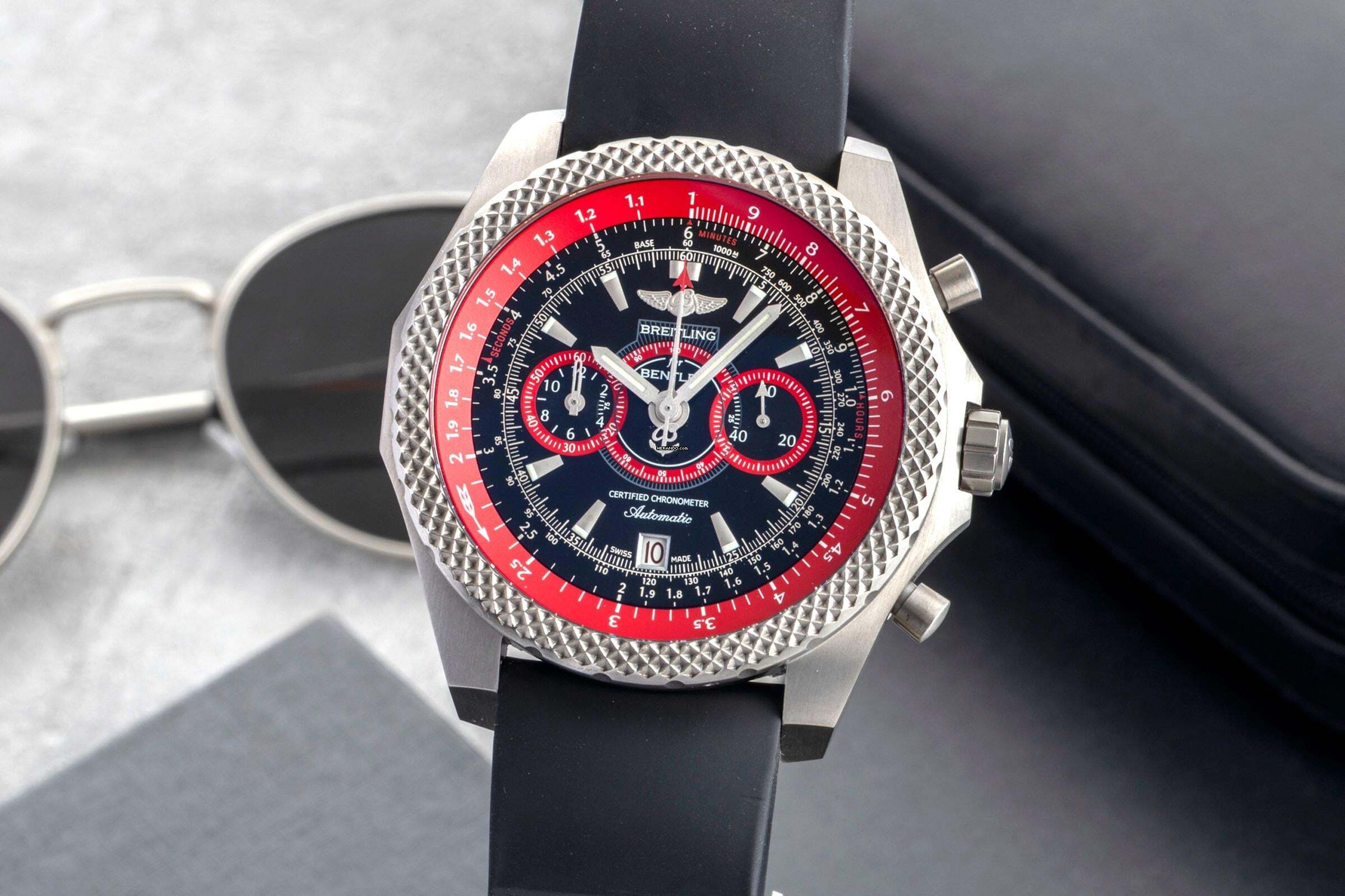 Breitling Bentley Supersports Light Body Titan Ref. E27365 Papiere 2011
