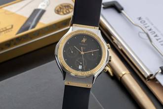 Thumbnail von Hublot Classic Chronograph Stahl / Gold Quarz Herrenuhr Ref. 1620.2