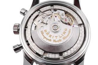 Thumbnail von Breitling Navitimer World Chronograph Stahl Automatik Ref. A24322 Papiere 2019