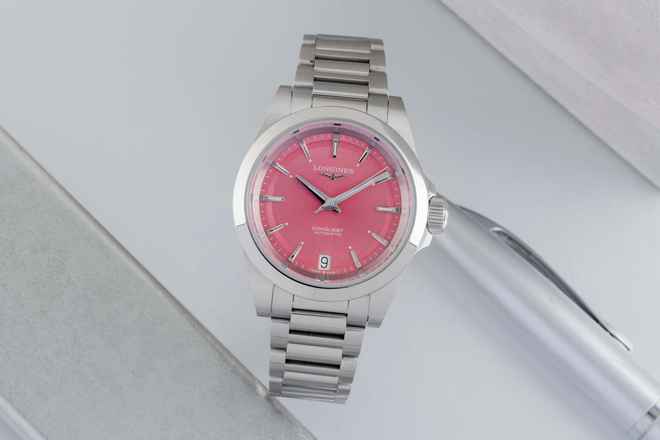  Longines Conquest Stahl Automatik Damenuhr Ref. L3.430.4.99.6 Box & Papiere 2024 