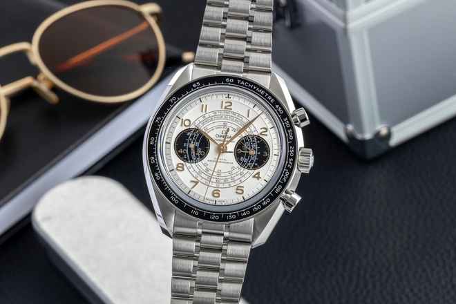  Omega Speedmaster Chronoscope Handaufzug Ref. 522.30.43.51.02.001 B&P 2024 