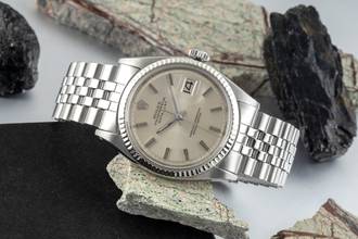 Thumbnail von Rolex Datejust 36 Stahl / Weissgold Automatik Herrenuhr Ref. 1601 Vintage