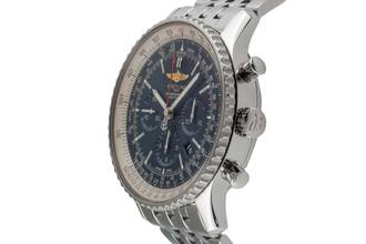 Thumbnail von Breitling Navitimer 1 B01 Chronograph 46 Blue Dial Automatik Edelstahl Ref. AB0127
