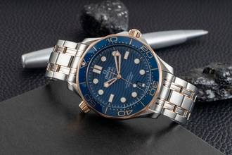 Thumbnail von Omega Seamaster Diver 300 M Stahl Gold Automatik Ref. 210.20.42.20.03.002 B&P 2022