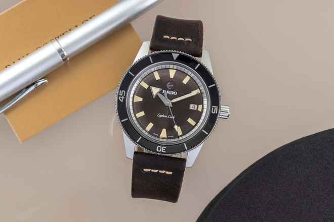  Rado HyperChrome Captain Cook reloj automático de acero para hombre Ref. R32500315 caja 