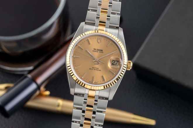Tudor Prince Date Steel / Gold Automatic Ref. 74033 Papers 2022