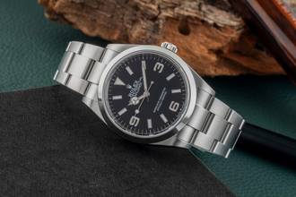 Thumbnail von Rolex Explorer Oyster Edelstahl Automatik Herrenuhr Ref. 124270 Klassiker