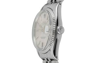 Thumbnail von Rolex Datejust 36 Stahl / Weissgold Silver Dial Automatik Herrenuhr Ref. 16014