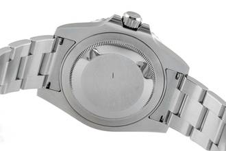 Thumbnail von Reloj de caballero Rolex GMT-Master II Oyster de acero inoxidable con movimiento automático, referencia 116710LN, serie M