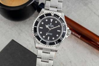 Thumbnail von Rolex Submariner (Geen Datum) Stalen Automatische herenhorloge Ref. 14060M Z-serie