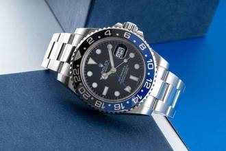 Thumbnail von Rolex GMT-Master II Batman roestvrij staal automatische Ref. 116710BLNR B&P 2013