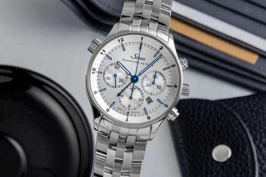 Sinn Frankfurcki plac finansowy zegarek 6099 stal automatyczny ref. 6099.012 B&P Limited