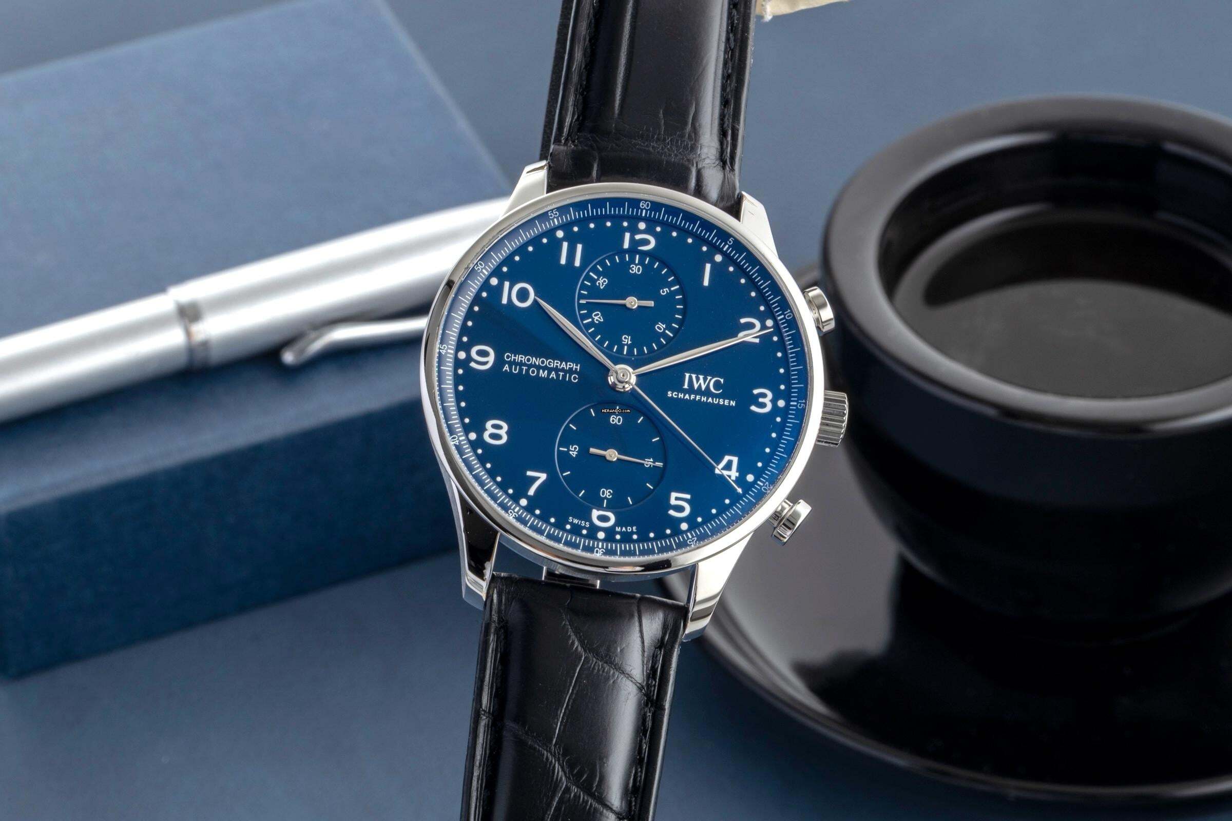 IWC Portugieser Chronograph Limited Edition 150 Years Automatik Ref IW371601