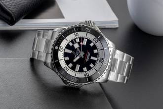 Thumbnail von Breitling Superocean 46 Automatic 46 Stahl Herrenuhr Ref. A17378211B1A1