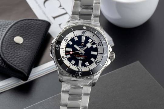  Breitling Superocean 46 Automatic 46 Stahl Herrenuhr Ref. A17378211B1A1 
