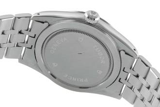 Thumbnail von Tudor Prince Date Day Automatik Edelstahl / Weissgold Diamonds Ref 76214 Papiere