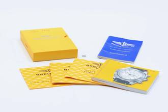 Thumbnail von ブライトリング クロノマットエボリューション クロノグラフ ステンレス/ゴールド 自動巻き Ref B13356 書類付き