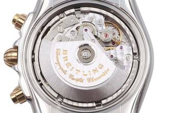 Thumbnail von ブライトリング クロノマットエボリューション クロノグラフ ステンレス/ゴールド 自動巻き Ref B13356 書類付き