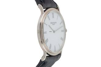 Thumbnail von Patek Philippe Calatrava 18k (0,750) Weissgold Handaufzug Herrenuhr Ref. 3520/D