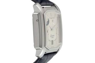 Thumbnail von Glashütte Original Senator Karrée Stahl Automatik Herrenuhr Ref. 39-45-04-04-04 B&P 2003