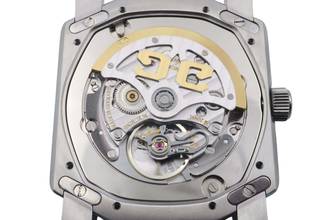 Thumbnail von Glashütte Original Senator Karrée Stahl Automatik Herrenuhr Ref. 39-45-04-04-04 B&P 2003