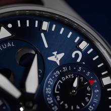 Thumbnail von IWC Große Fliegeruhr Big Pilot Perpetual Calendar Vollständiges Set Offene undateierte Garantiekarte