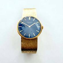 Thumbnail von Patek Philippe Calatrava Blue Dial Gold Strap 1969