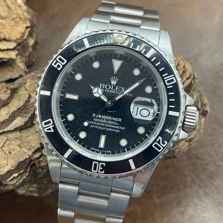  Rolex Submariner Date Oyster Perpetual Date Submariner - Full Set - Ref. 16610 - Rubber B Band 