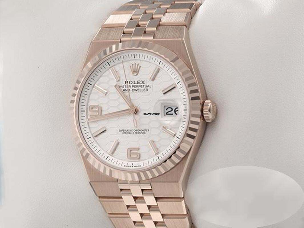 Rolex Land-Dweller 40mm 127335 2025 Rosegold 750 Automatik Gold