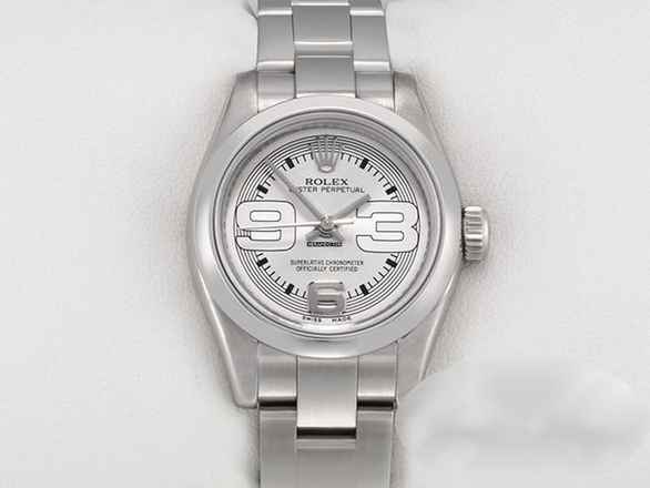  Rolex Oyster Perpetual 26 26mm 176200 2019 Edelstahl Automatik Stahl 