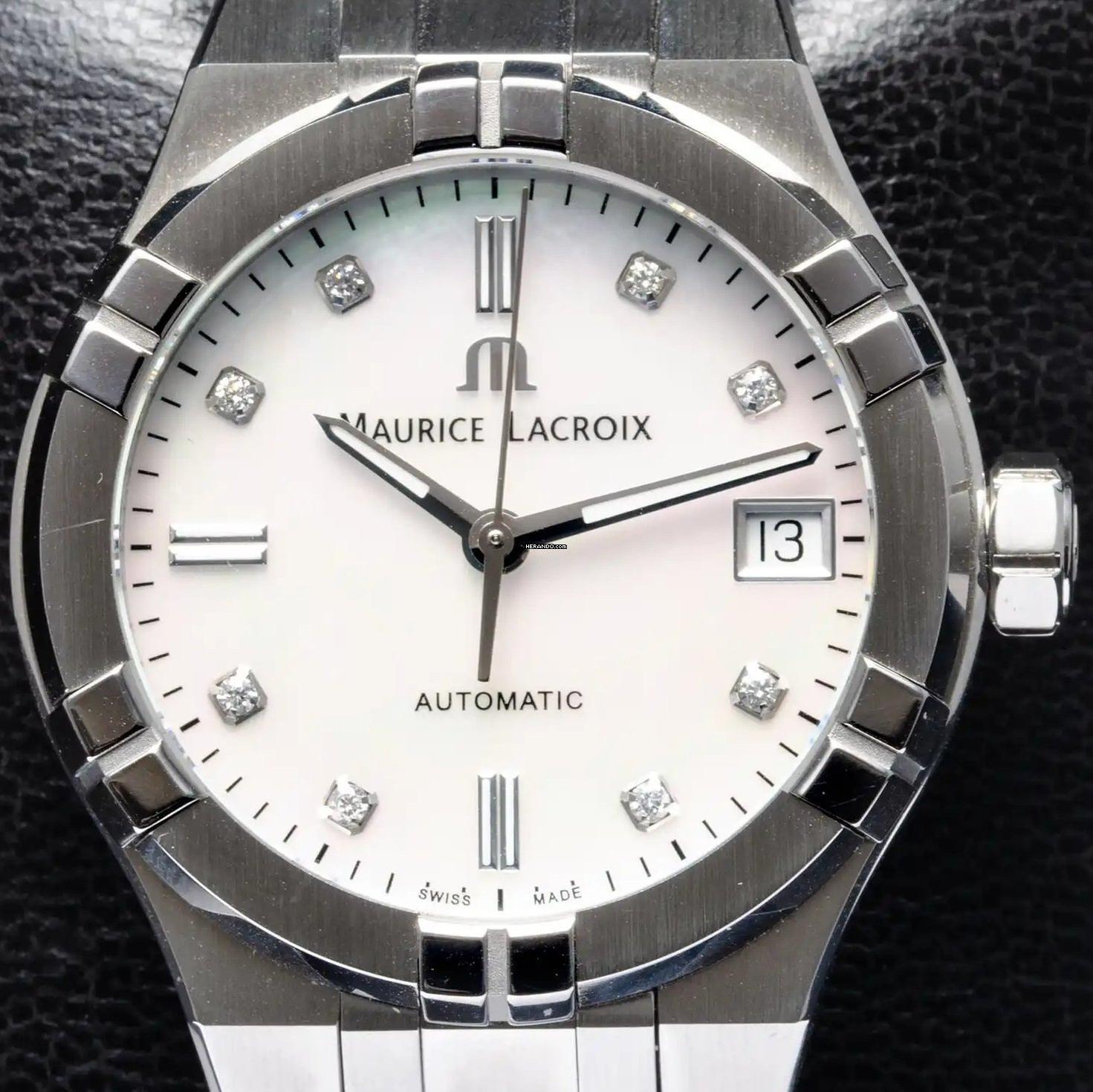 Maurice Lacroix AIKON AUTOMATIC DATE 35MM NEW FULL SET