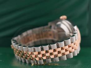 Thumbnail von Rolex Datejust 36 116231 Steel & Rose Gold With Jubilee Diamonds Dial - Full Set 36mm 2010