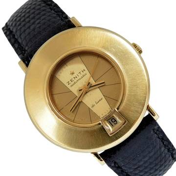 Zenith S.65 The Keyhole” 100TH Anniversary yellow gold 18KT 1965