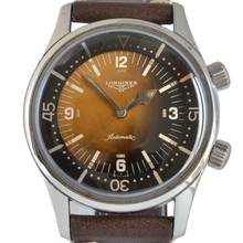 Thumbnail von Longines Legend Diver 7042 Jumbo Tropical brown dial 1961