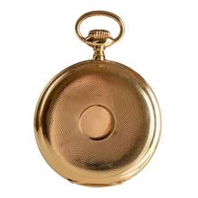 Thumbnail von Omega Taschenuhr Pocket watch open face rose gold 14KT Very Rare