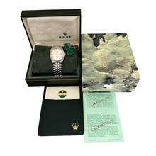 Thumbnail von Rolex Datejust 36 1601 Soleil silver dial 1973 Full Set