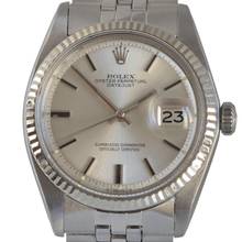 Thumbnail von Rolex Datejust 36 1601 Soleil silver dial 1973 Full Set
