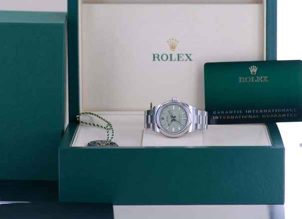  Rolex Oyster Perpetual 31 Pistachio 31mm Oysterband 277200 New B+P 
