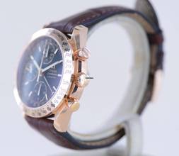 Thumbnail von Omega Speedmaster Day Date Automatic Day-Date Chronograph Black Dial 18K Gold Triple Date rar