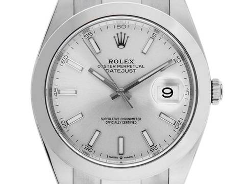  Rolex Datejust 41 Ref.126300 2019 LC 100 Full Set wie Neu Datejust 