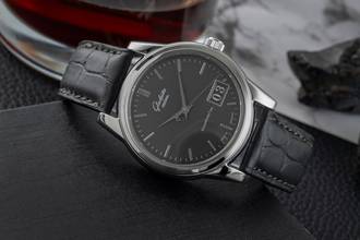 Thumbnail von Glashütte Original Senator Panoramadatum Stahl Automatik Herrenuhr Ref. 1-39-42-14-24-04