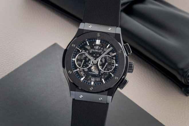  Hublot Classic Fusion Aerofusion Black Magic Ref. 525.CM.0170.RX 