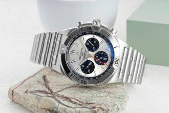 Thumbnail von Breitling Chronomat 42 B01 Chronograph Stahl Automatik AB0134101G1A1