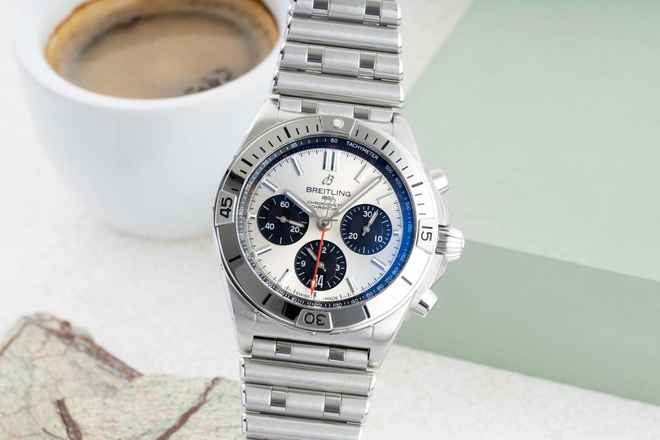  Breitling Chronomat 42 B01 Chronograph Stahl Automatik AB0134101G1A1 