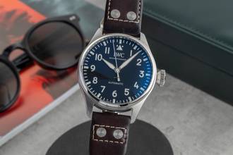 Thumbnail von IWC Große Fliegeruhr Big Pilot's Watch 43 Automatik Stahl Herrenuhr Ref IW329301 B&P