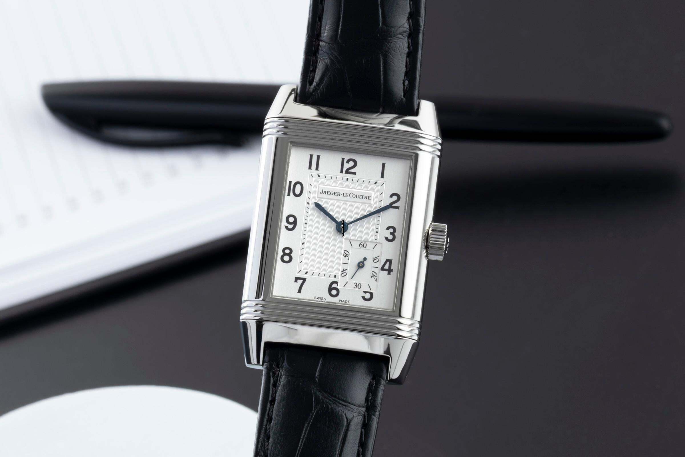 Jaeger-LeCoultre Reverso Handaufzug 8 Tage Herrenuhr Ref. Q3018420 240.8.14