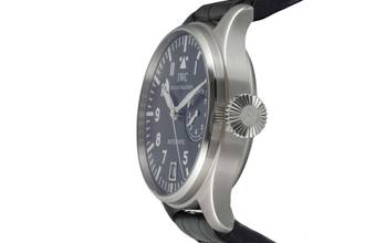 Thumbnail von IWC Große Fliegeruhr Schaffhausen Big Pilot Automatik 7 Days Stahl Herrenuhr Ref IW500201 Papiere