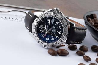 Thumbnail von Breitling Superocean 1500M Chronometer Automatik Ref. A17360 Box & Papiere 2004